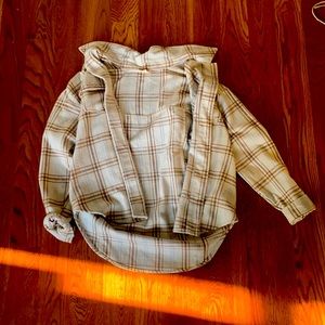 Thick flannel jacket